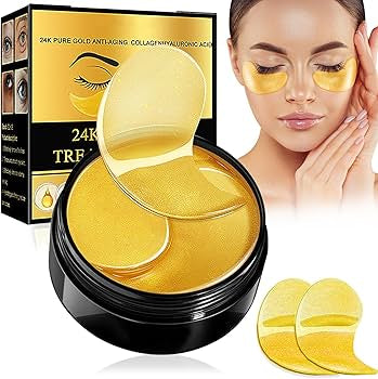 Glitter Eye Mask بالفحم والخلاصة الكولاجين