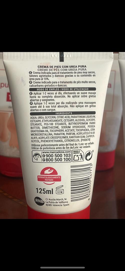 - كريم مرطب و ورهم للأرجل ⭐⭐ PURE UREA